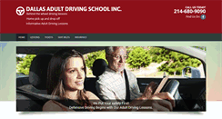 Desktop Screenshot of dallasadultdrivingschoolinc.com